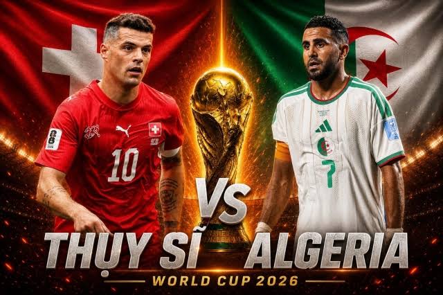 OK9: Nhận định Thụy Sĩ vs Algeria: Bản lĩnh châu Âu đối đầu sức mạnh